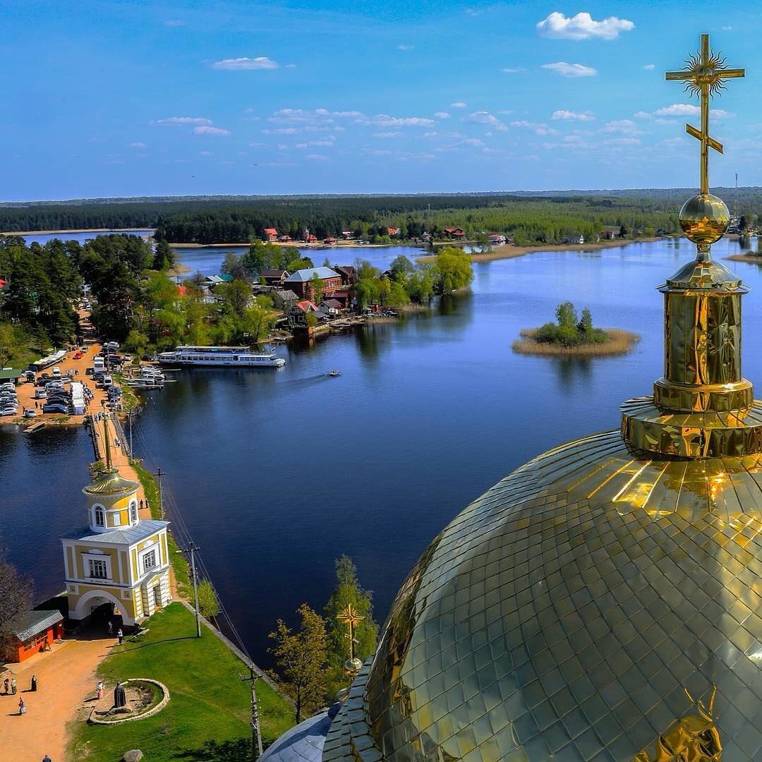 Озеро Селигер. Нило-Столобенский монастырь. Оковцы. Осташков. Житинный женский монастырь. 